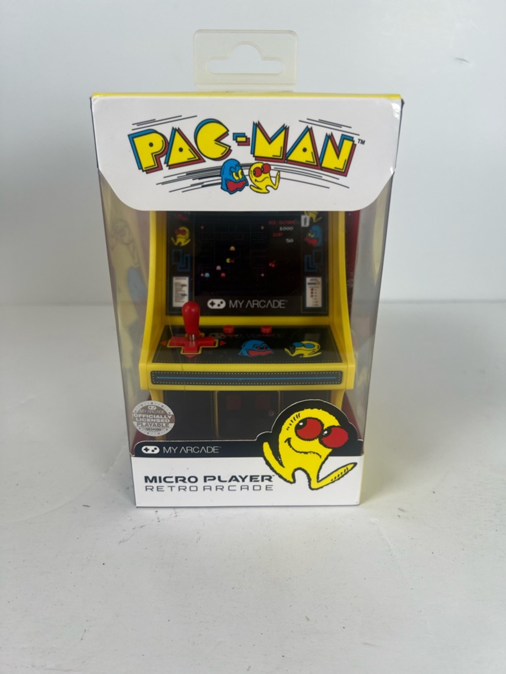 Pac-Man Micro Player Retro Arcade Mini Console - Yellow